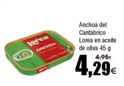 FROIZ LOREA Anchoa del Cantábrico en aceite de oliva oferta