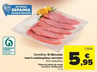Origen - filete de jamon de cerdo