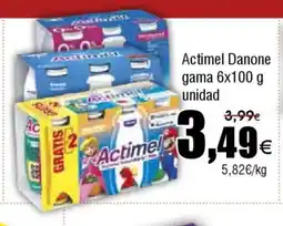 FROIZ ACTIMEL Danone gama oferta