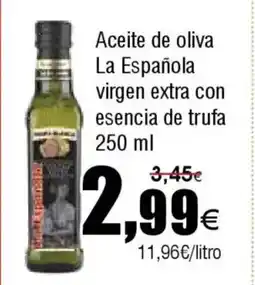 FROIZ Aceite de oliva La Española virgen extra con esencia de trufa oferta