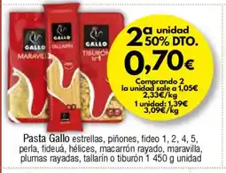 FROIZ GALLO Pasta oferta