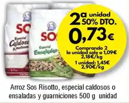 FROIZ Arroz Sos Risotto, especial caldosos o ensaladas y guarniciones oferta