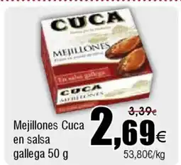 FROIZ Mejillones Cuca en salsa gallega oferta
