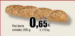 FROIZ Pan barra cereales oferta
