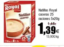 FROIZ Natillas Royal caseras 25 raciones oferta