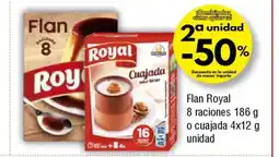 FROIZ Flan Royal 8 raciones o cuajada oferta