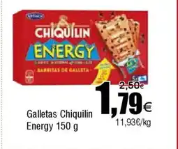 FROIZ Galletas Chiquilín Energy oferta