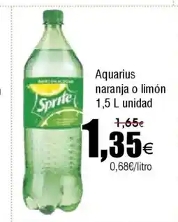 FROIZ Aquarius naranja o limón oferta