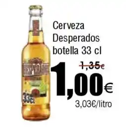 FROIZ Cerveza Desperados botella oferta