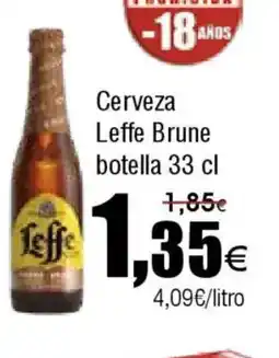 FROIZ Cerveza Leffe Brune botella oferta