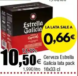 FROIZ Cerveza Estrella Galicia oferta