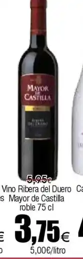 FROIZ Vino Ribera del Duero Mayor de Castilla oferta