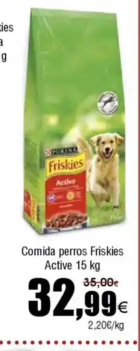 FROIZ Comida perros Friskies Active oferta