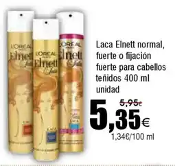 FROIZ Laca Elnett normal, fuerte para cabellos teñidos oferta