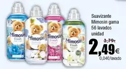 FROIZ Suavizante Mimosín gama 56 lavados oferta