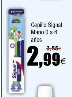 FROIZ Cepillo Signal Mario 0 a 6 años oferta