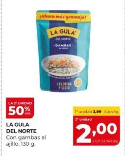 Alimerka LA GULA DEL NORTE Con gambas al ajillo oferta