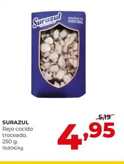 Alimerka SURAZUL Rejo cocido troceado oferta