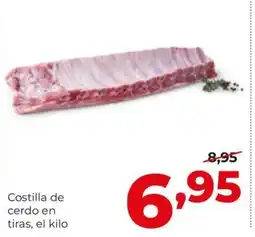 Alimerka Costilla de cerdo en tiras oferta