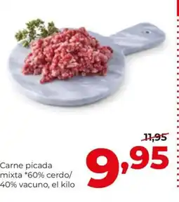 Alimerka Carne picada mixta 60% cerdo/ 40% vacuno oferta