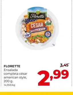 Alimerka FLORETTE Ensalada completa césar american style oferta