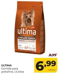 Alimerka ULTIMA Comida para yorkshire oferta