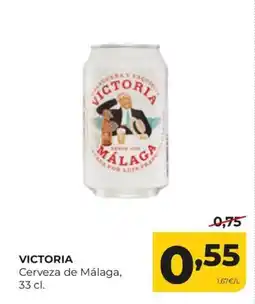 Alimerka VICTORIA Cerveza de Málaga oferta