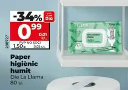 Dia DIA LA LLAMA Paper higiènic humit oferta