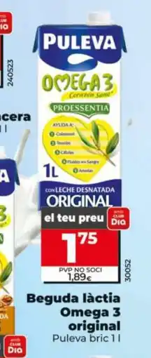 Dia PULEVA Beguda làctia Omega 3 original oferta