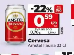 Dia AMSTEL Cervesa oferta