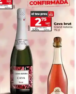 Dia GRAND ASTORIA Cava brut oferta
