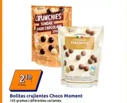 Action Bolitas crujientes Choco Moment oferta