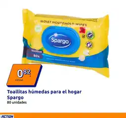 Action SPARGO Toallitas húmedas para el hogar oferta