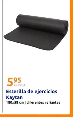 Action Esterilla de ejercicios Kaytan oferta