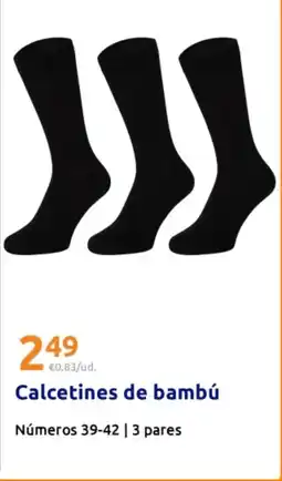 Action Calcetines de bambú oferta