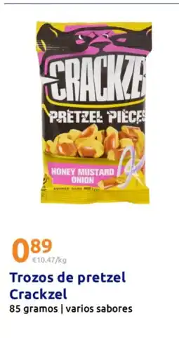 Action Trozos de pretzel Crackzel oferta