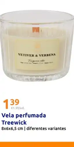 Action Vela perfumada Treewick oferta