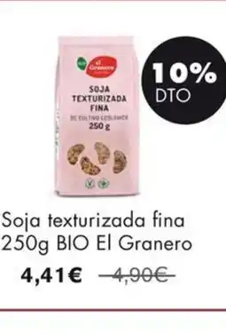NaturaSí Soja texturizada fina BIO El Granero oferta