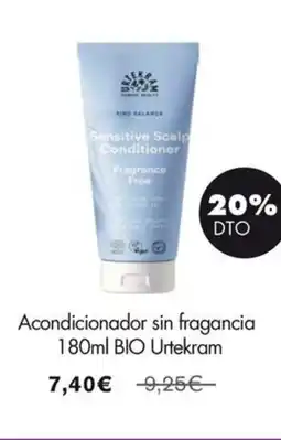 NaturaSí URTEKRAM Acondicionador sin fragancia BIO oferta