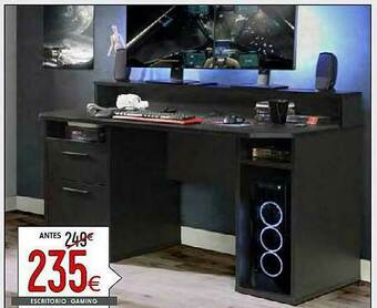 Atrapamuebles Escritorio Gaming oferta