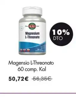 NaturaSí KAL Magensio L-Threonato 60 comp oferta