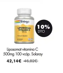NaturaSí SOLARAY Liposomat vitamina C 100 vcáp oferta
