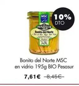 NaturaSí PESASUR Bonito del Norte MSC en vidrio BIO oferta