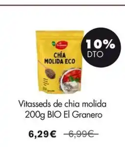 NaturaSí EL GRANERO Vitasseds de chia molida BIO oferta
