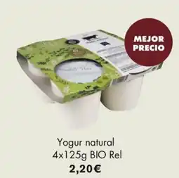 NaturaSí Yogur natural BIO Rel oferta