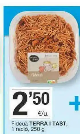BonpreuEsclat Fideuà Terra I Tast oferta