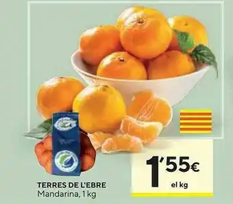 Caprabo Terres De L'bre Mandarina oferta