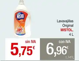 mycash profesional MISTOL Lavavajillas Original oferta