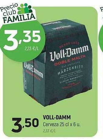 Coviran Voll-damm Cerveza oferta