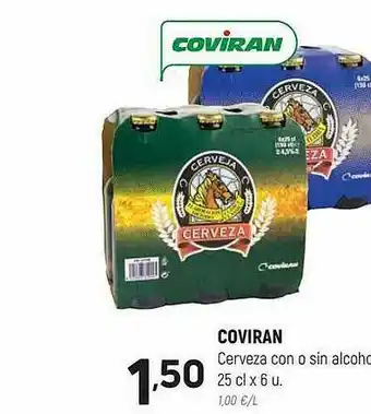 Coviran Coviran Cerveza Con O Sin Alcohol oferta